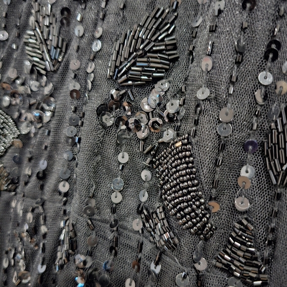 Mac Duggal 5988 Long Sleeve Jewel Neck Dress - Picture 8 of 9